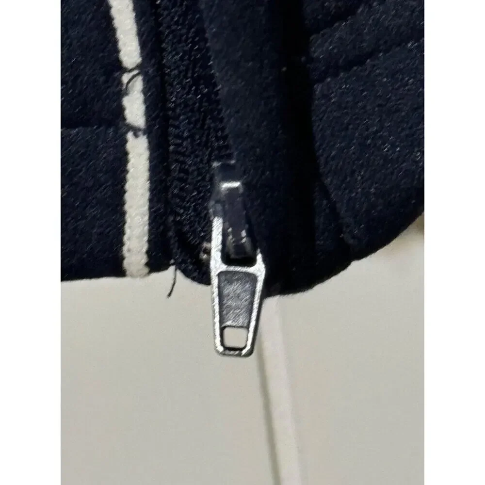 Champion Medium Mens Athletic Pants Blue White Stripe Drawstring